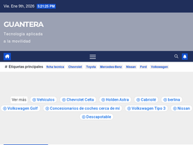 'guantera.es' screenshot