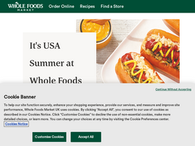 'wholefoodsmarket.co.uk' screenshot
