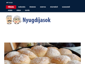'nyugdijasok.hu' screenshot