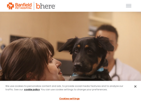 'banfield.com' screenshot