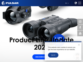 'pulsar-nv.com' screenshot