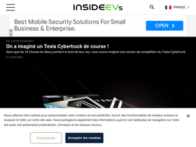 'insideevs.fr' screenshot