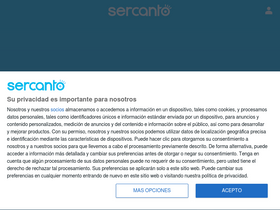 'sercanto.es' screenshot