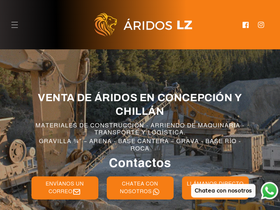 aridoslz.cl homepage screenshot