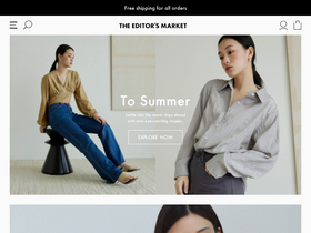 'theeditorsmarket.com' screenshot