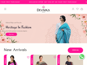 devnika.shop homepage screenshot