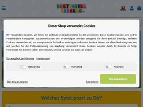 'brettspielversand.de' screenshot