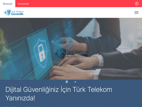 'turktelekomguvenlik.com' screenshot