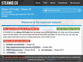 SteamID » Find My Steam ID?
