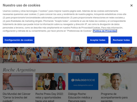 'roche.com.ar' screenshot