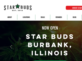 'starbuds.us' screenshot
