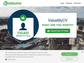 'adzuna.co.uk' screenshot