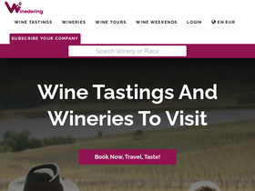 'winedering.com' screenshot