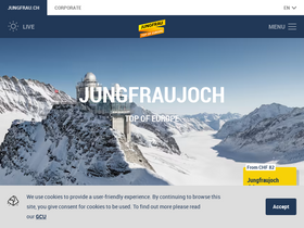 'vis.jungfrau.ch' screenshot