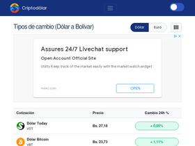 'criptodolar.net' screenshot