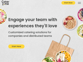 'cater2.me' screenshot