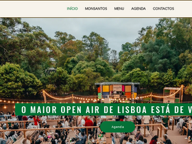 'monsantosopenair.pt' screenshot