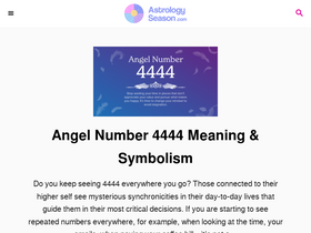 'astrologyseason.com' screenshot