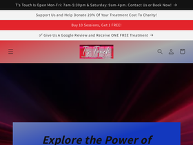 ts-touch.com homepage screenshot