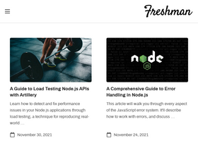 'freshman.tech' screenshot