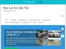 'hoclaixecaptoc.com' screenshot