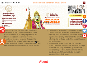 'sai.org.in' screenshot