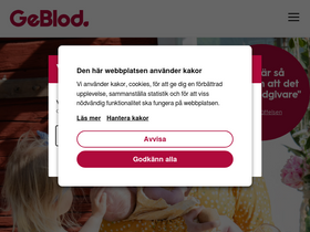 'geblod.nu' screenshot