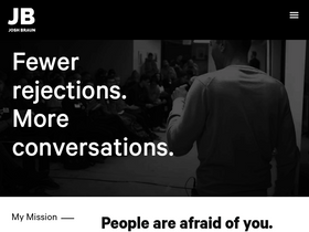 'joshbraun.com' screenshot