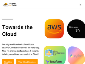 'towardsthecloud.com' screenshot