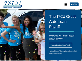 'tinkerfcu.org' screenshot