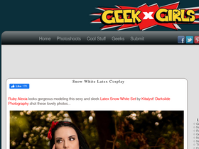 'geekxgirls.com' screenshot