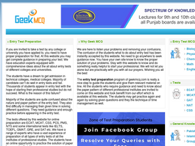 'geekmcq.com' screenshot