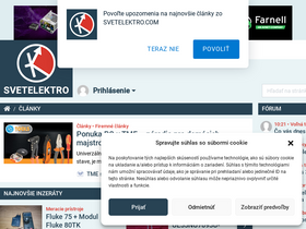 'svetelektro.com' screenshot