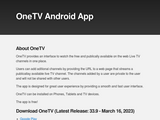 OneTV - Persian TV - Apps on Google Play