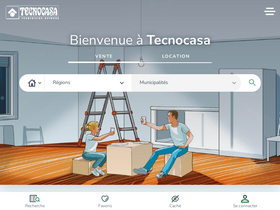 'megrine.tecnocasa.tn' screenshot