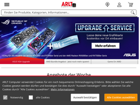 'arlt.com' screenshot