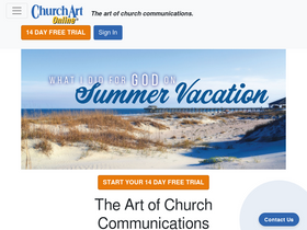 'churchart.com' screenshot