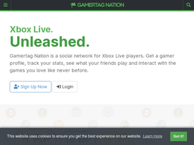 Gamertag Nation - Track your Xbox Live games and achievements