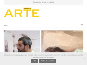 'descubrirelarte.es' screenshot