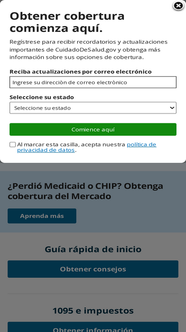 cuidadodesalud.gov