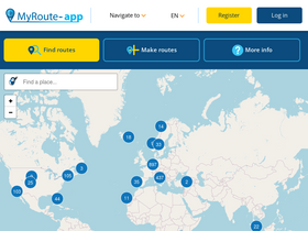 'myrouteapp.com' screenshot