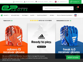 'epsports.co.uk' screenshot