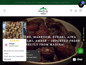 madnifreshtrader.com homepage screenshot