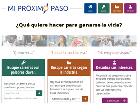 'miproximopaso.org' screenshot