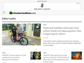 'northumberlandnews.com' screenshot
