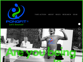 'pongfit.org' screenshot