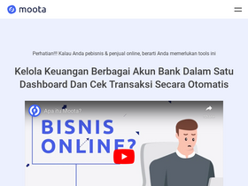 'moota.co' screenshot