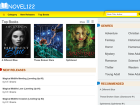 'novel122.com' screenshot