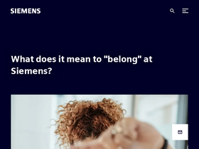 'siemens.com' screenshot