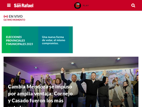'diariosanrafael.com.ar' screenshot